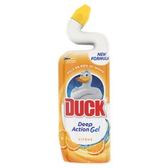 Duck Deep Action Gel WC-tisztító fertőtlenítő gél Citrus illattal 750ml