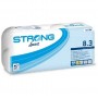 Lucart Strong 8.3 háztartási toalettpapír, 3 rétegű 8 tekercs/csomag